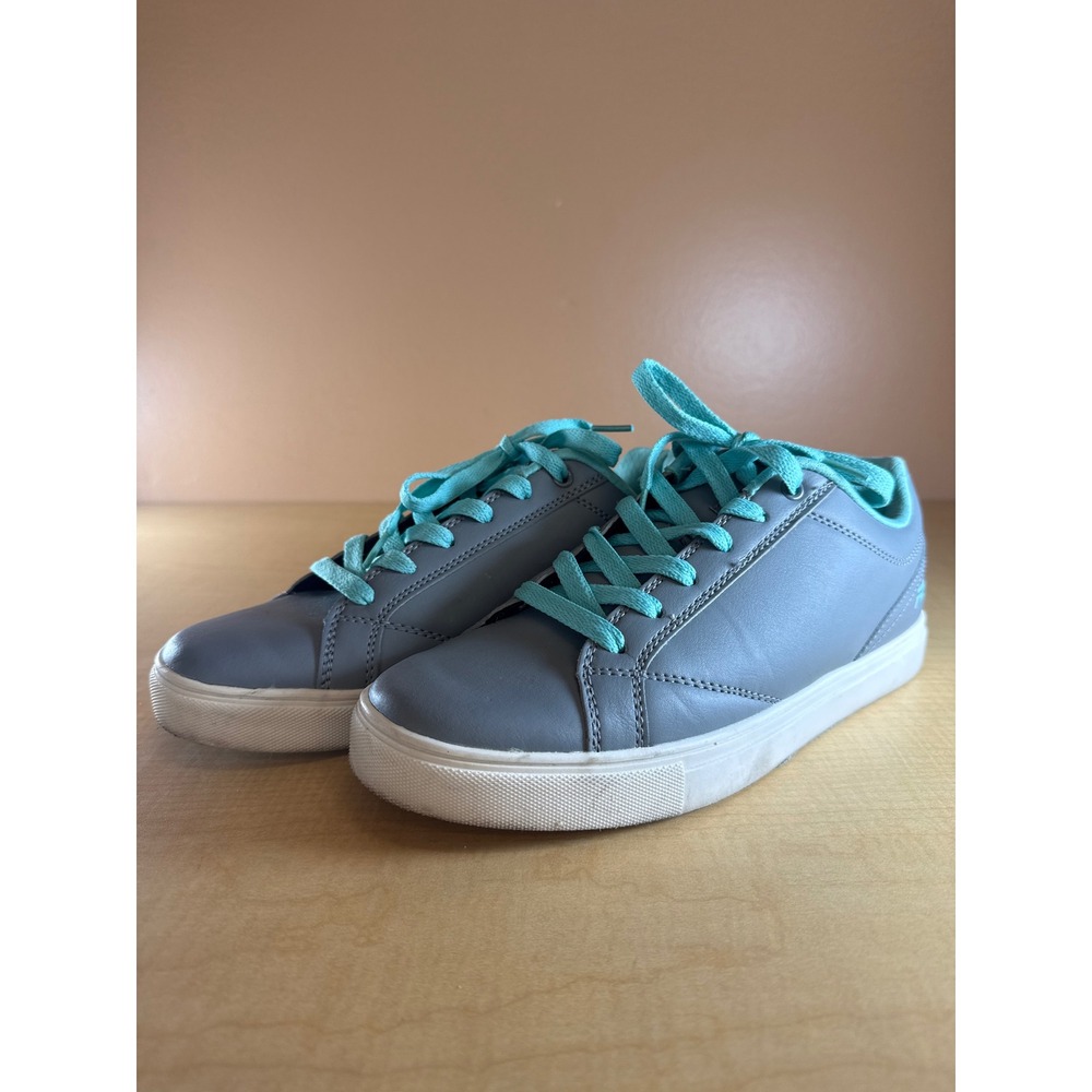 Fila Womens Gray Teal Low Top Sneakers Size 8 SC60352-253 Casual Shoes